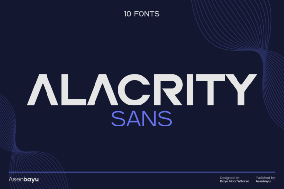 Alacrity Sans: A Clean, Confident Sans Serif for Makers