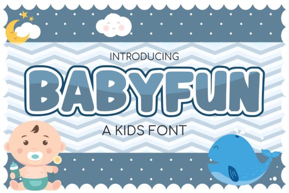 Babyfun: A Bold, Playful Display Font for Digital Brands