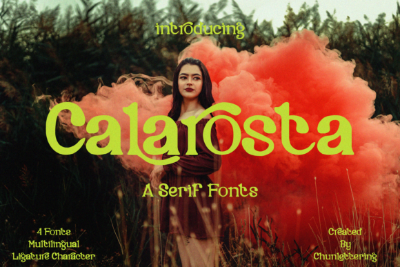 Calarosta: A Serif Font That Anchors Editorial Calm