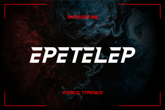 Epetelep: A Bold Display Font for Modern Web Identity