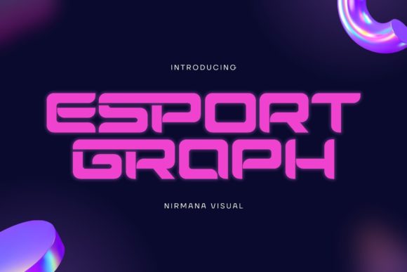 Esport Graph: A Robotic Display Font That Delivers Personality