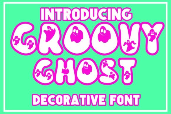 Groovy Ghost: A Decorative Font That Commands Attention