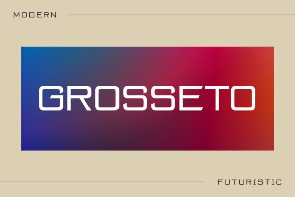 Grosseto: A Modern Sans Serif Font for Handmade Brands