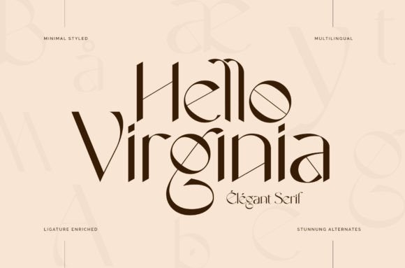 Hello Virginia: A Polished Sans Serif Font for Real Small Business Branding