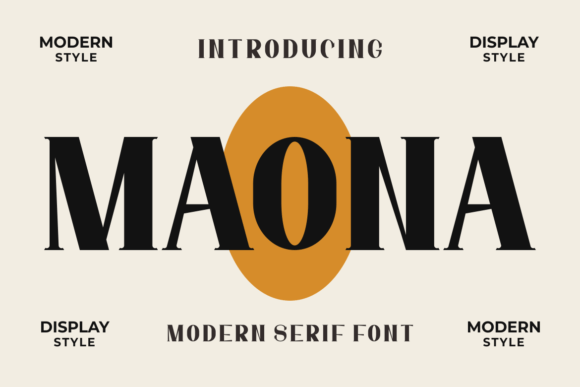 Maona: A Serif That Speaks With Quiet Authority