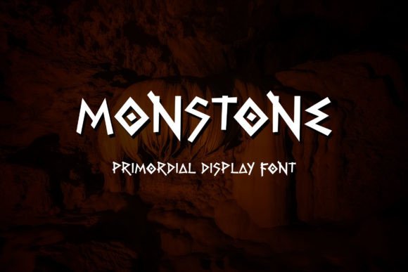 Monstone: A Decorative Typeface That Anchors Campaign Visuals
