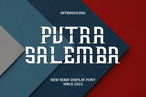 Putrasalemba: A Slab Serif Font That Makes Your Brand Feel Thoughtful & Modern
