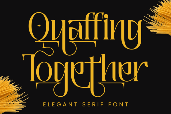 Quaffing Together: A Serif Font That Makes Your Campaigns Instantly Clear