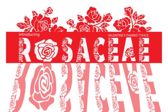 Rosaceae: A Decorative Font That Makes Handmade Designs Shine