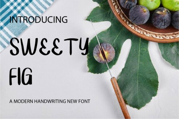 Sweety Fig: A Joyful Display Font for Thoughtful Design