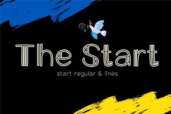 The Start: A Refreshing Display Font for Real Branding Work
