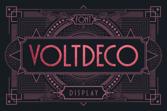 Voltdeco: A Modern Display Font That Elevates Digital Branding